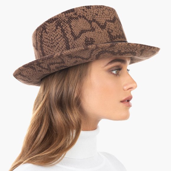 MS Cool Wool Felt Fedora Hat main image 7